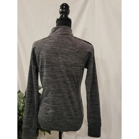 Pel Athletic Womens Lions Full Zip Track Jacket Gray Space Dye Small - Picture 4 of 7